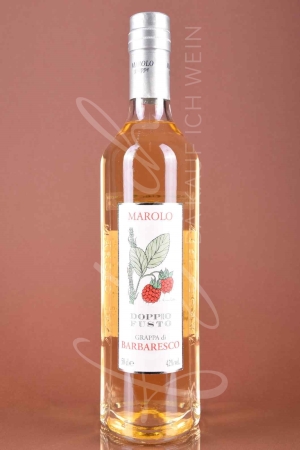 Grappa di Barbaresco, doppio fusto, Marolo