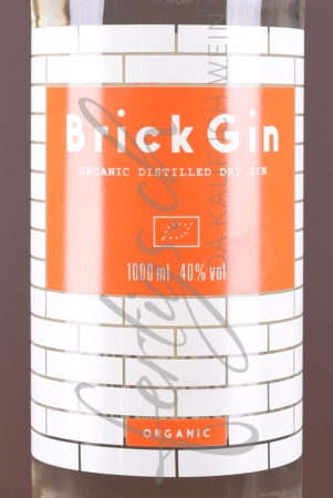 Preview: Straight Dry Gin Brick, BIO 100 cl