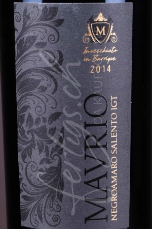 Preview: Mavrio 37.5 cl, Negroamaro di Salento IGT