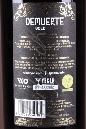 Preview: Demuerte Gold Magnum, Yecla DO