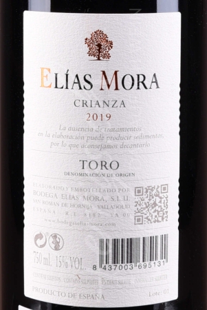 Preview: Elias Mora Crianza, Toro DO