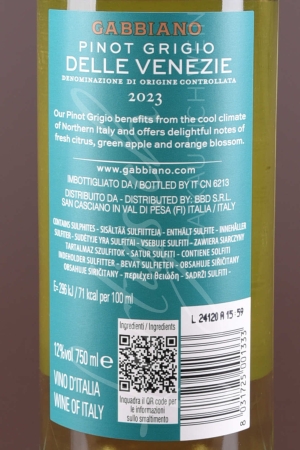 Preview: Pinot Grigio Cavaliere d'Oro, DOC Venezia (Gabbiano)