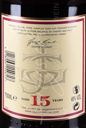 Preview: Glenfarclas Whisky Single Malt 15 years old