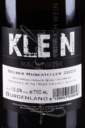 Preview: Gelber Muskateller, Jacqueline Klein