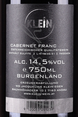 Preview: Cabernet Franc, Jacqueline Klein