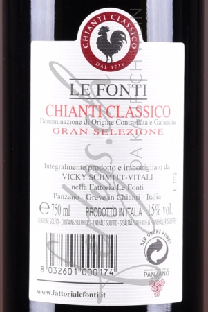 Preview: Chianti Classico Gran Selezione DOCG, Le Fonti