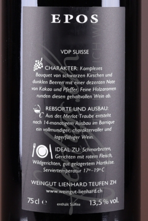 Preview: Epos, Lienhard (Merlot)