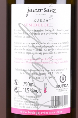Preview: Verdejo Semidulce, DO Rueda