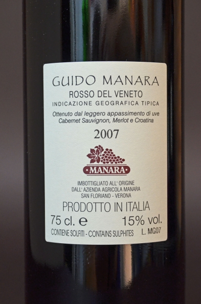 Rosso del Veneto I.G.P. Guido Manara