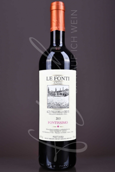 Fontissimo - Doppelmagnum, Rosso della Toscana IGT, Le Fonti