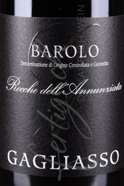 Barolo Rocche dell' Annunziata DOCG, Gagliasso