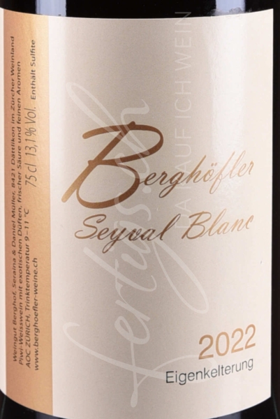Seyval Blanc (Bio), Weingut Berghof