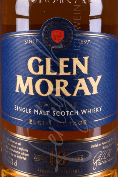Glen Moray, Whisky 18 years old
