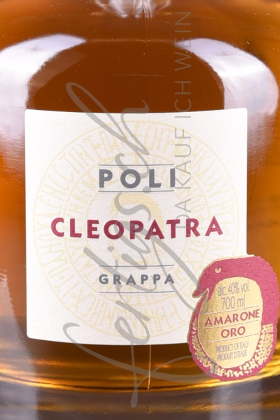 Grappa di Amarone Oro, Poli Cleopatra