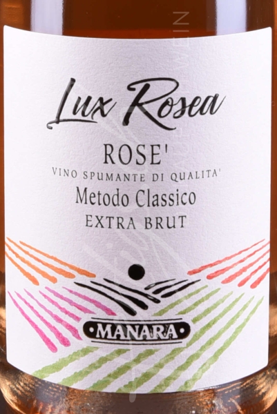 Spumante Rosato, Metodo Classico, Manara, extra brut