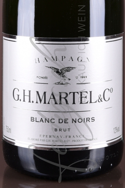G.H. Martel Blanc de Noirs brut, Champagner