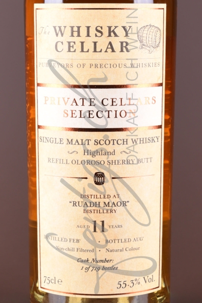 Ruadh Maor (peated Glenturret) Single Malt Scotch Whisky, 11y (Whisky Cellar, Private Selection)