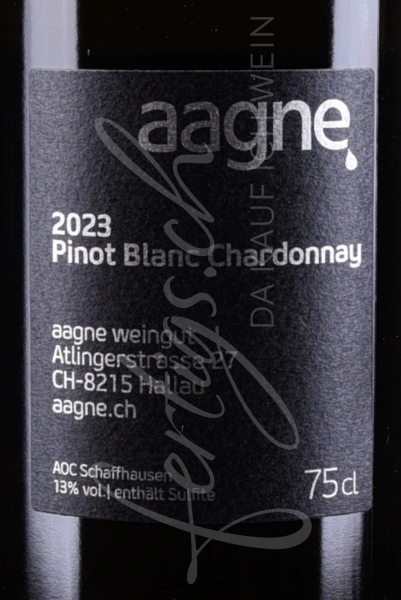 Pinot Blanc Chardonnay, Aagne