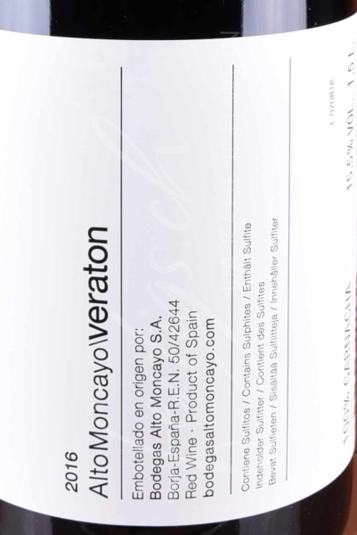 Veraton Magnum, Bodegas Alto Moncayo