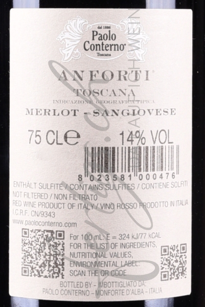 Anforti IGT, Paolo Conterno