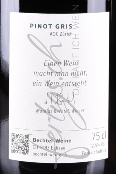 Pinot Gris, Bechtel Linie