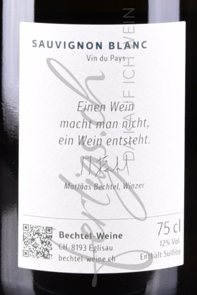 Sauvignon Blanc, Bechtel Linie