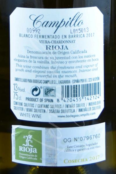 Campillo Rioja blanco