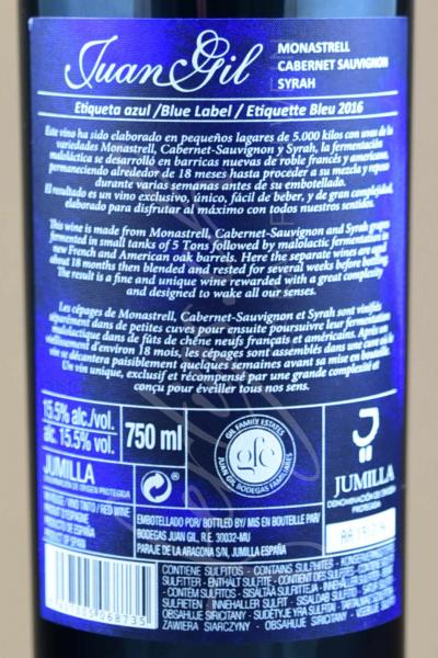Juan Gil Blue Label
