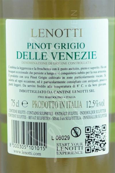 Pinot Grigio DOC,Lenotti
