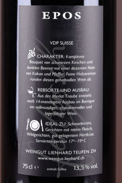 Epos, Lienhard (Merlot)
