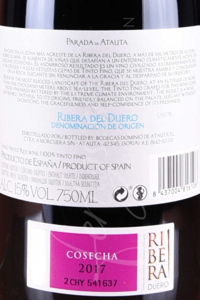 Parada de Atauta DO, Magnum - Ribera del Duero