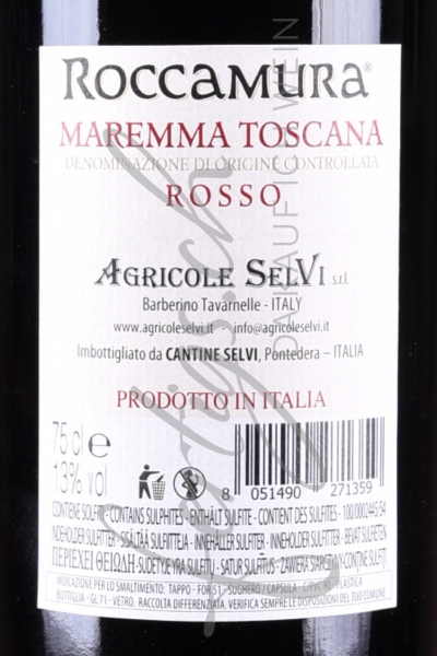 Roccamura Maremma, Toscana DOC