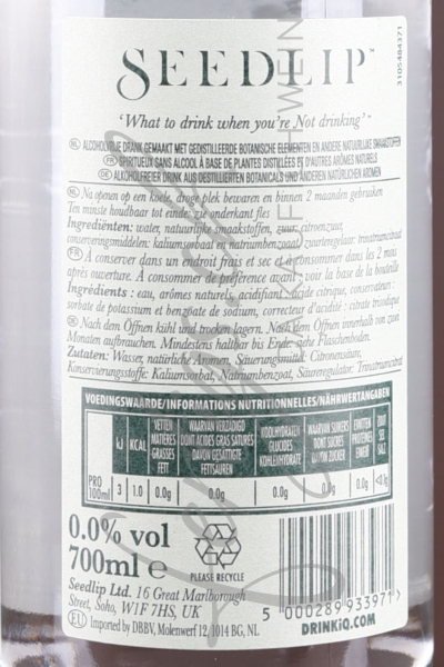 Seedlip Spice 94 (70cl), alkoholfrei