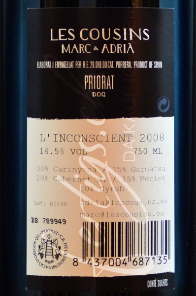 Les Cousins - L'Inconsient - Magnum, DOQ