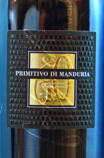 Primitivo Sessant'anni di Manduria DOC Jéraboam